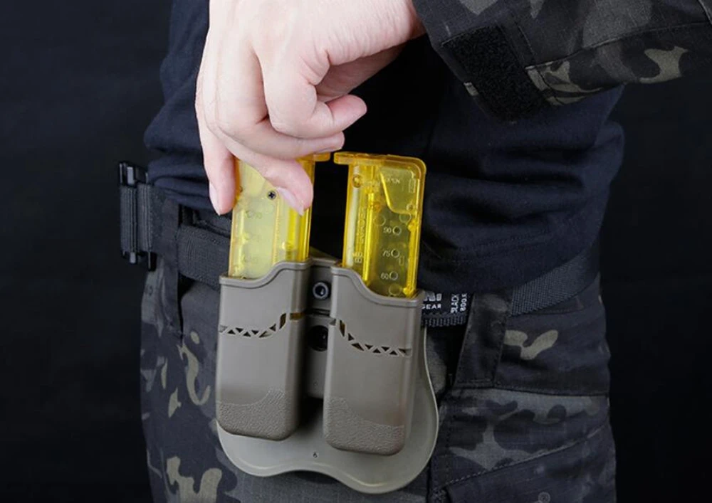 Beretta M92 96 360 Degree Adjustable Gun Holster Double Magazine Pouch for M92 Right Hand Pistol Holster Pouch Case
Beretta M92 96 360 Degree Adjustable Gun Holster Double Magazine Pouch for M92 Right Hand Pistol Holster Pouch Case