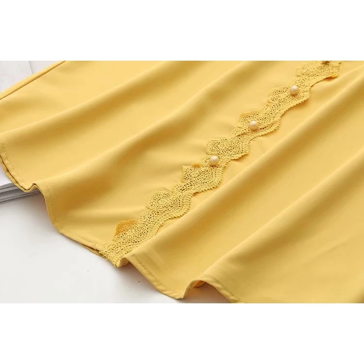 Plus Size XL-4XL Spring Autumn New Chiffon t shirts Fashion Solid Tops Elegant Flare sleeve Casual Women shirts
Plus Size XL-4XL Spring Autumn New Chiffon t shirts Fashion Solid Tops Elegant Flare sleeve Casual Women shirts