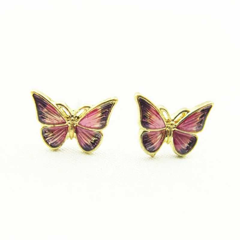 2021 hot new Simple Delicate Dripping Oil Butterfly Alloy Studs Earrings for women Fashion Jewelry wholesale
2021 hot new Simple Delicate Dripping Oil Butterfly Alloy Studs Earrings for women Fashion Jewelry wholesale