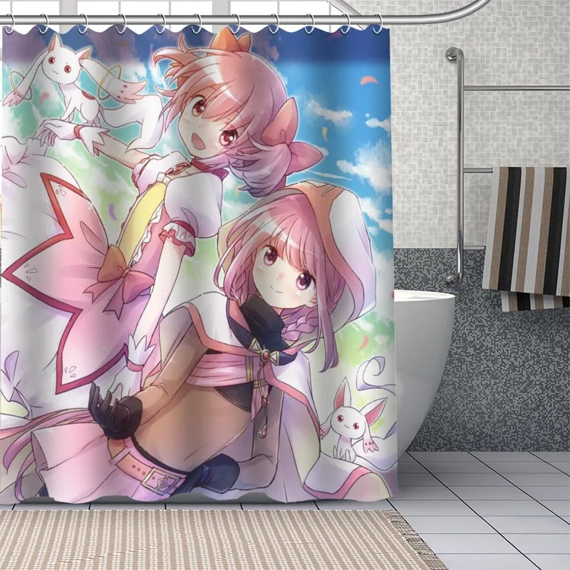 Anime Custom Waterproof Shower Curtains Mahou Shoujo Madoka Curtain Bathroom Waterproof Polyester Curtain For Bathroom With Hoo
Anime Custom Waterproof Shower Curtains Mahou Shoujo Madoka Curtain Bathroom Waterproof Polyester Curtain For Bathroom With Hoo