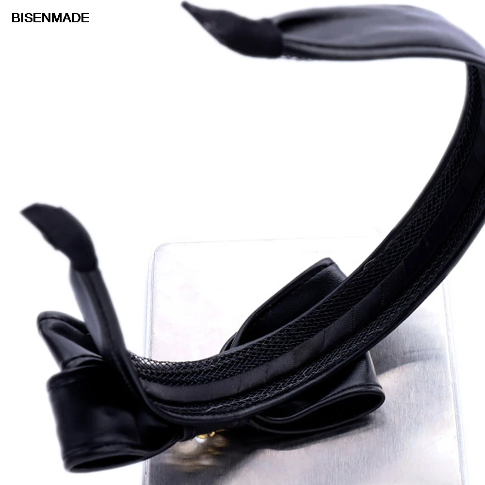 Vintage Leather Bezel Women Bowknot Hairband PU Headband Pearl Rhinestone Top Headwear Hair Accessories For Girls Headdress 2020
Vintage Leather Bezel Women Bowknot Hairband PU Headband Pearl Rhinestone Top Headwear Hair Accessories For Girls Headdress 2020