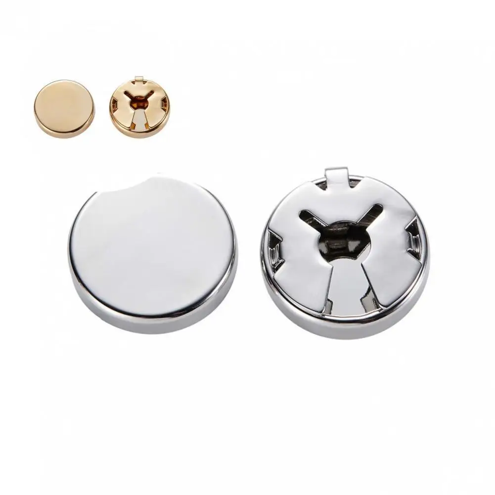 

Cuff Button Covers Geometry Attractive Long Lasting Electroplating Graceful Cuff Buttons