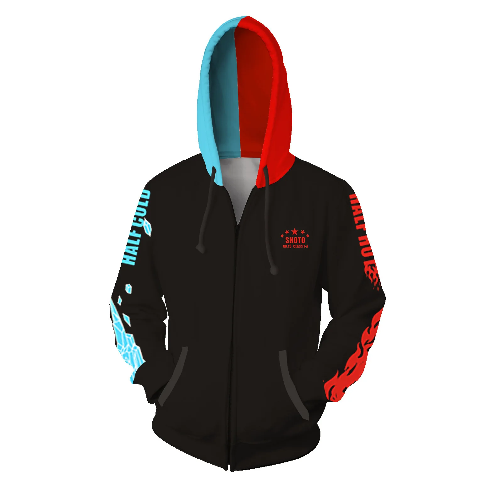 My Hero Academia Todoroki Shoto Print Cosplay Costume Men's Sweatshirt Hooded Uniform Streetwear Hoodies Zipper Hoddies Jacket
My Hero Academia Todoroki Shoto Print Cosplay Costume Men's Sweatshirt Hooded Uniform Streetwear Hoodies Zipper Hoddies Jacket