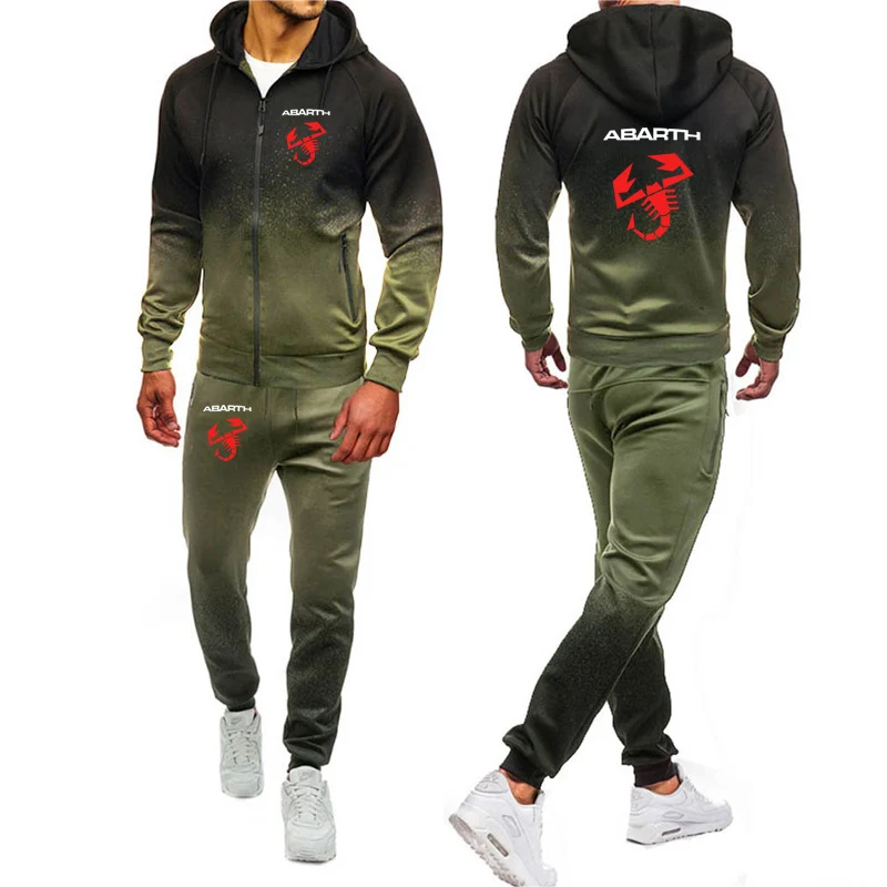 2021 Hoodies Men Abarth Car Logo Print Casual Harajuku Gradient color Hooded Fleece zipper Jacket Sweatshirt Sweatpants Suit
2021 Hoodies Men Abarth Car Logo Print Casual Harajuku Gradient color Hooded Fleece zipper Jacket Sweatshirt Sweatpants Suit