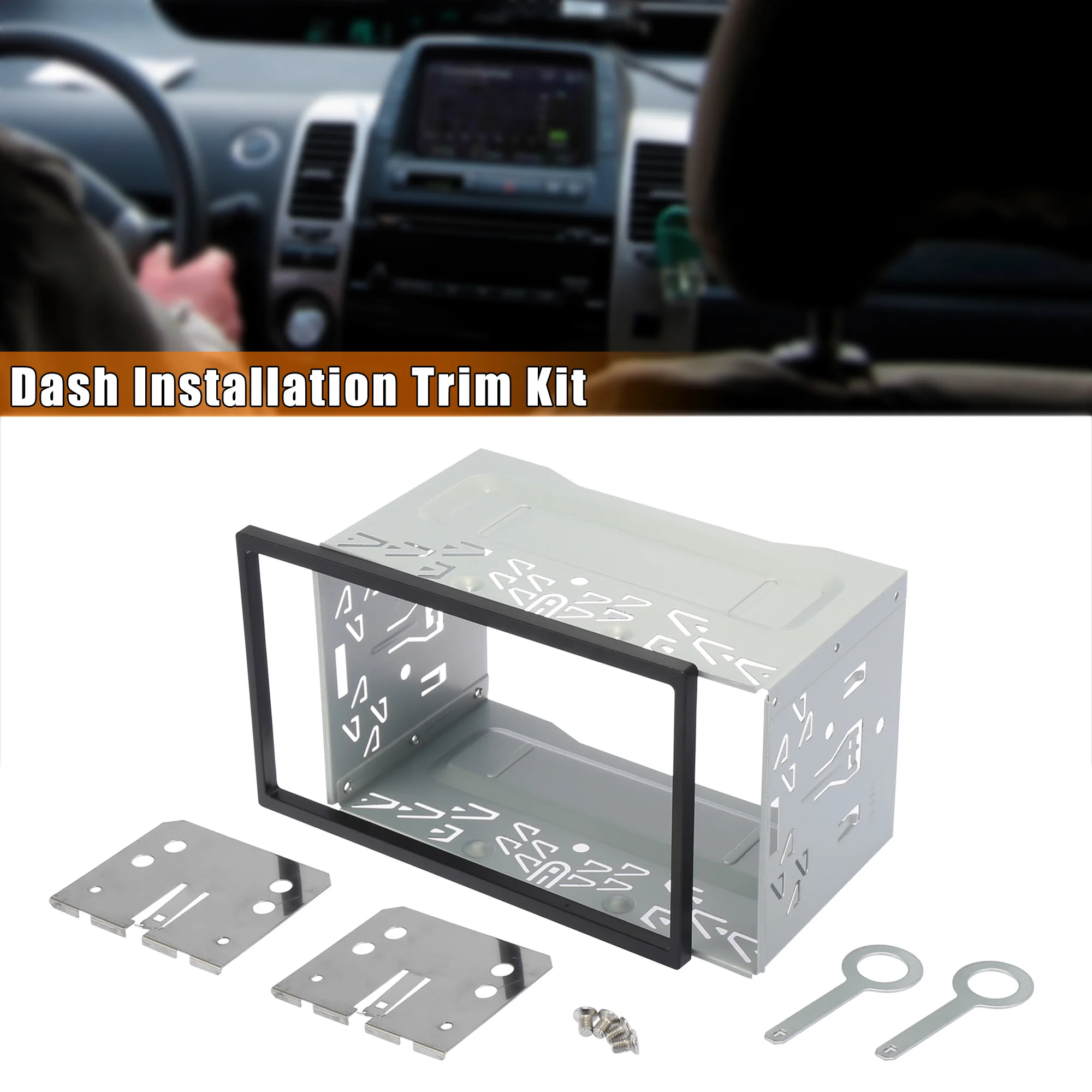 X Autohaux 1 комплект 7,01 дюйма x 4,02 дюйма Универсальный комплект отделки для установки автомобильной приборной панели, фитинговая клетка
X Autohaux 1 комплект 7,01 дюйма x 4,02 дюйма Универсальный комплект отделки для установки автомобильной приборной панели, фитинговая клетка