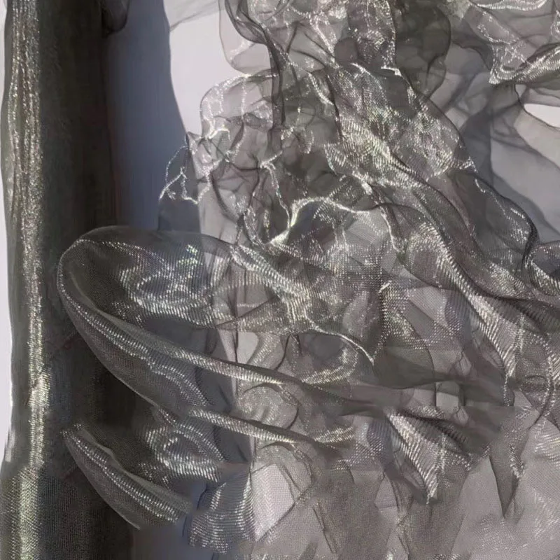 1meter x 15meters Soft light Metal Decorative mesh Nets Crystal cloud modeling Props Background for Wedding Birthday Party
1meter x 15meters Soft light Metal Decorative mesh Nets Crystal cloud modeling Props Background for Wedding Birthday Party