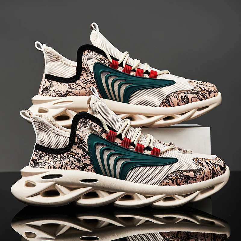 Hot Sale Men's Sneakers 2021 Autumn Platform Men Casual Shoes Lac-up Mesh Breathable Light Man Running Tenis Shoes Zapatillas
Hot Sale Men's Sneakers 2021 Autumn Platform Men Casual Shoes Lac-up Mesh Breathable Light Man Running Tenis Shoes Zapatillas
