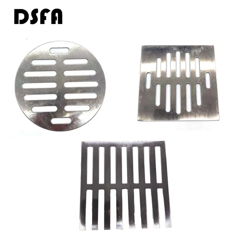 DSFA Square Round Floor Drain Covers Bathroom Supplies Silver Tone Round Stainless Steel Floor Drain Covers
DSFA Square Round Floor Drain Covers Bathroom Supplies Silver Tone Round Stainless Steel Floor Drain Covers