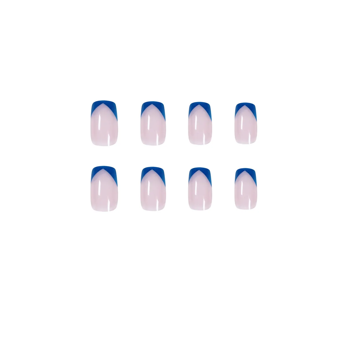 Translucent Small v Blue French Fake Nail Wearable Manicure Finished False Nails Removable Nail Patch 24pcs/box
Translucent Small v Blue French Fake Nail Wearable Manicure Finished False Nails Removable Nail Patch 24pcs/box