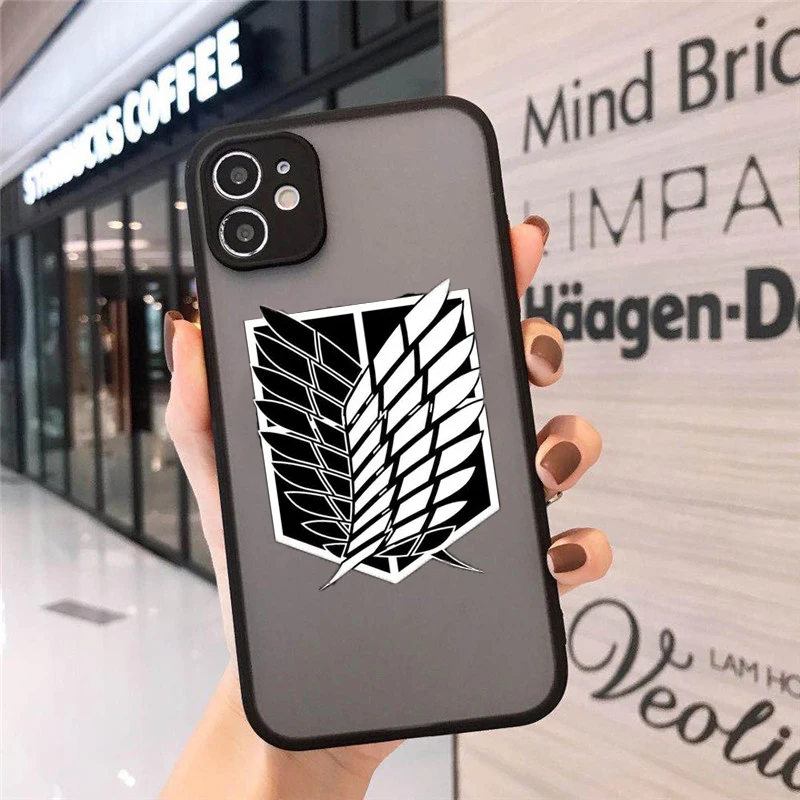 Soft Bumper Phone Case for Iphone 12 Mini 11 Pro XS MAX 8 7 Plus X SE20 XR Anime Japanese Attack on Titan Case Fundas Coque
Soft Bumper Phone Case for Iphone 12 Mini 11 Pro XS MAX 8 7 Plus X SE20 XR Anime Japanese Attack on Titan Case Fundas Coque