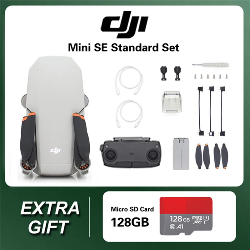 DJI Mini SE FCC версия 2,7 K камера Дрон 4 км HD видео передача Радиоуправляемый вертолет GPS Квадрокоптер оригинальный Дрон серии Mavic
DJI Mini SE FCC версия 2,7 K камера Дрон 4 км HD видео передача Радиоуправляемый вертолет GPS Квадрокоптер оригинальный Дрон серии Mavic
