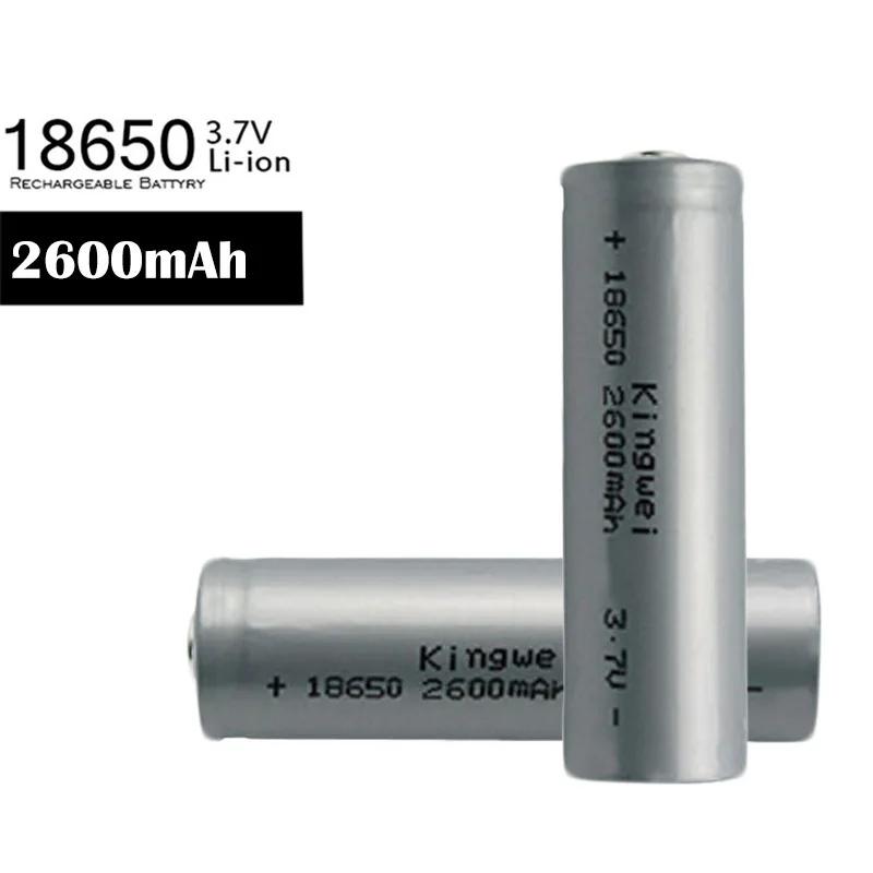 LI-ION 2022 100% New 18650 2600mAh Rechargeable battery 18650 3.7V discharge Max Power batteries 
LI-ION 2022 100% New 18650 2600mAh Rechargeable battery 18650 3.7V discharge Max Power batteries