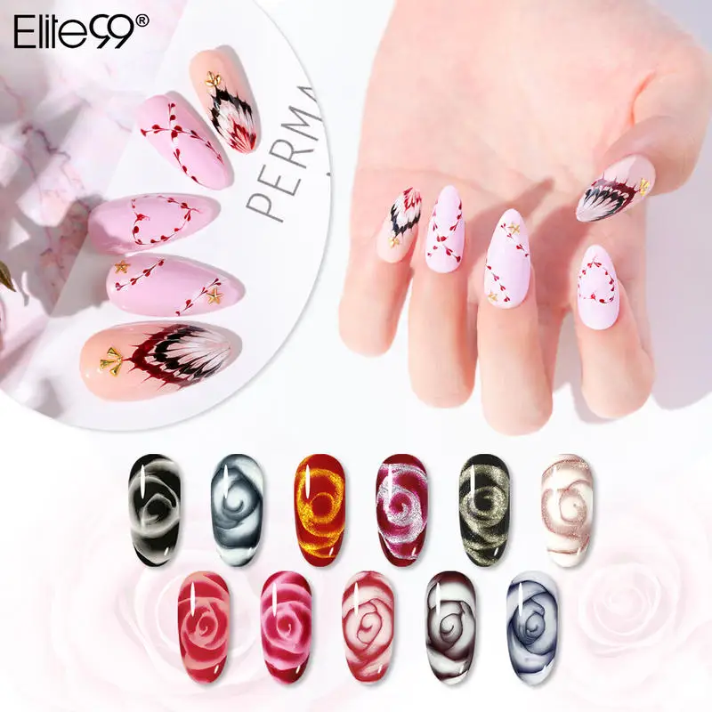 Elite99 Flower Blooming Effect Gel Varnish 10ml For Painting UV LED Blossom Gel Nail Polish Semi Permanent Nail Art Lacquer
Elite99 Flower Blooming Effect Gel Varnish 10ml For Painting UV LED Blossom Gel Nail Polish Semi Permanent Nail Art Lacquer