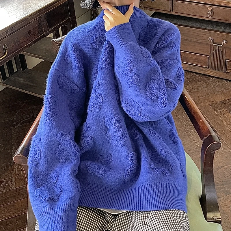 Вязаный свитер для влюбленных мужчин и женщин 
Вязаный свитер для влюбленных мужчин и женщин