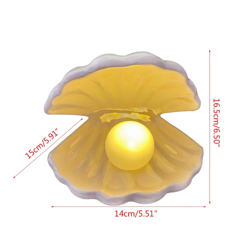 Ceramic Shell Pearl Decoration Night Light Desktop Decoration Shell Light Jewelry Storage Decoration Decoration Light
Ceramic Shell Pearl Decoration Night Light Desktop Decoration Shell Light Jewelry Storage Decoration Decoration Light