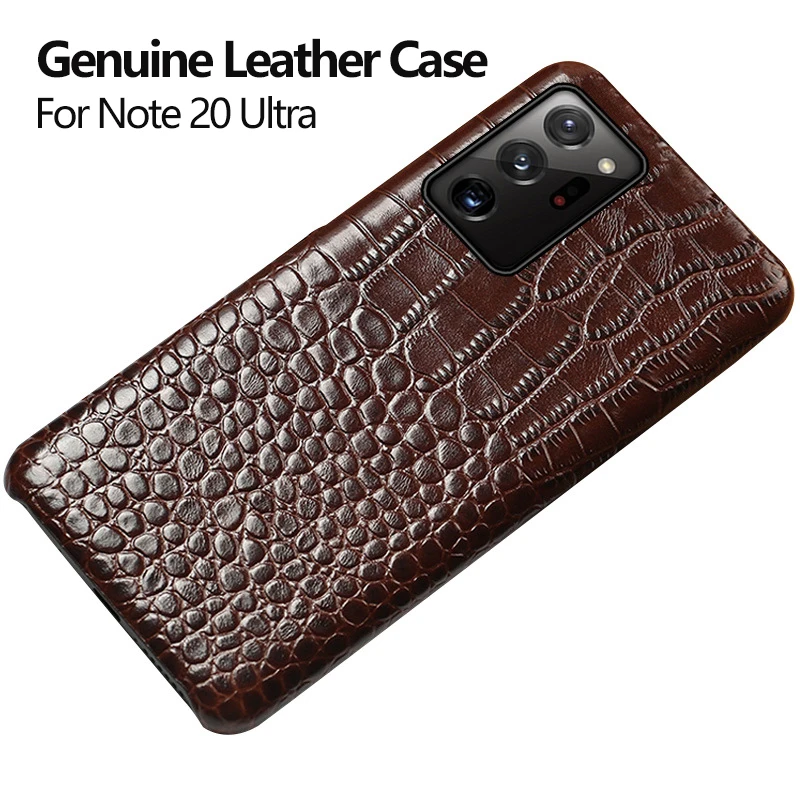 Genuine Leather Case for Samsung Galaxy Note 20 Ultra Luxury High Quality Business Protective Phone Back Cover 
Genuine Leather Case for Samsung Galaxy Note 20 Ultra Luxury High Quality Business Protective Phone Back Cover