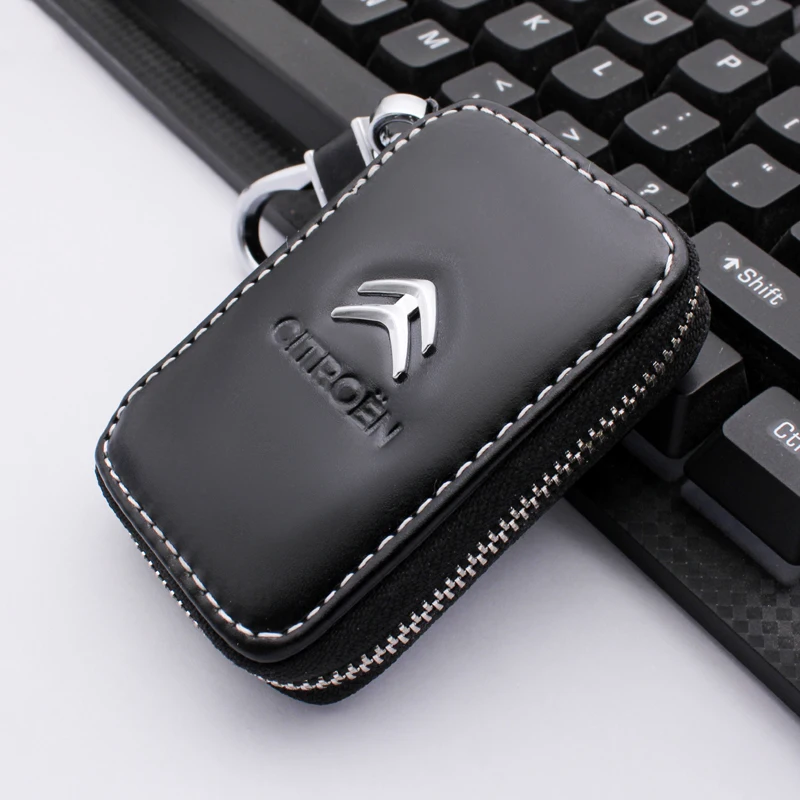 Leather Auto Styling Car Keychain Key Holder Bag Case Storage Bag For Citroen C3 C4 C5 C4l Berlingo Xsara Picasso Celysee Goods
Leather Auto Styling Car Keychain Key Holder Bag Case Storage Bag For Citroen C3 C4 C5 C4l Berlingo Xsara Picasso Celysee Goods