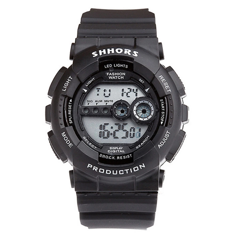 SHHORS Fashion Men Watches Men Led Digital Watches Silicone Band Electronic Watch Men Sports Watches reloj hombre Montres Homme
SHHORS Fashion Men Watches Men Led Digital Watches Silicone Band Electronic Watch Men Sports Watches reloj hombre Montres Homme