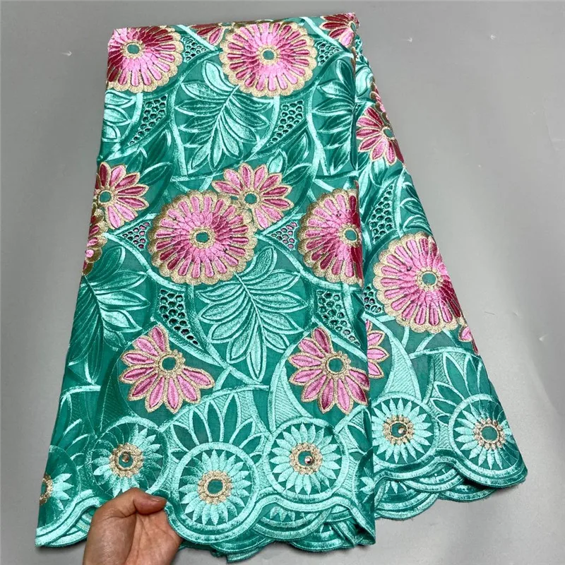 5 Y Swiss lace fabric 2021 heavy beaded embroidery African lace fabrics 100% cotton fabric Swiss voile lace in Switzerland 3L629
5 Y Swiss lace fabric 2021 heavy beaded embroidery African lace fabrics 100% cotton fabric Swiss voile lace in Switzerland 3L629
