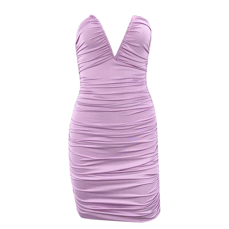 XUXI Solid Color Strapless Tube Top Sexy Dress Sleeveless Streetwear Folds Package Hip A-Line Strapless 2020 Women Summer FZ2251
XUXI Solid Color Strapless Tube Top Sexy Dress Sleeveless Streetwear Folds Package Hip A-Line Strapless 2020 Women Summer FZ2251