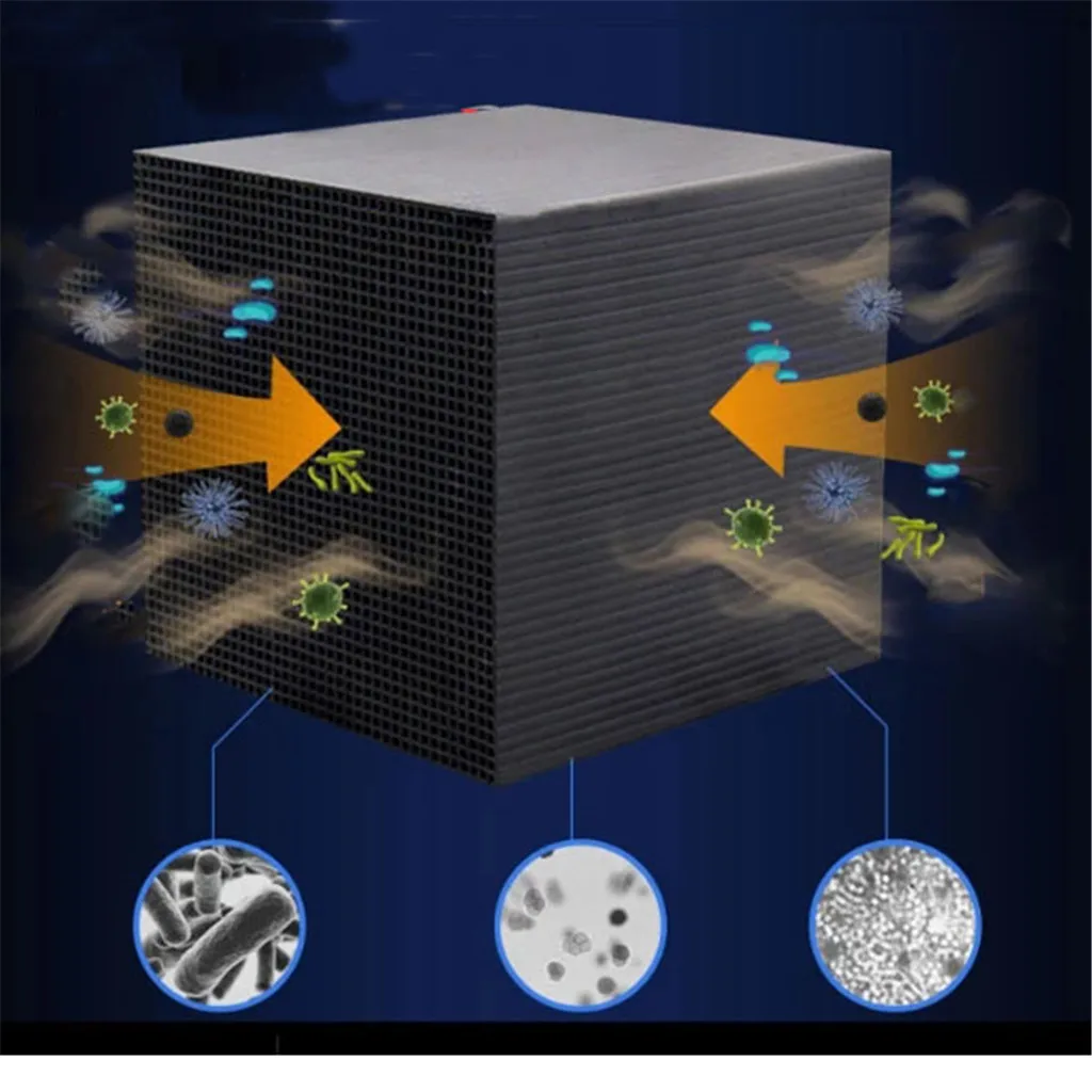 Aquarium Water Purifier Cube 10X10CM Fish Tank Activated Carbon Filtering Absorbent Cube Sewage Bacteria Treatment black Block
Aquarium Water Purifier Cube 10X10CM Fish Tank Activated Carbon Filtering Absorbent Cube Sewage Bacteria Treatment black Block