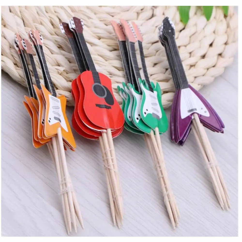 24 Pcs Guitar Rock Music Theme Cake Cupcake Toppers Happy Birthday Music Themed Party Baby Shower Decorations Cake Tools
24 Pcs Guitar Rock Music Theme Cake Cupcake Toppers Happy Birthday Music Themed Party Baby Shower Decorations Cake Tools