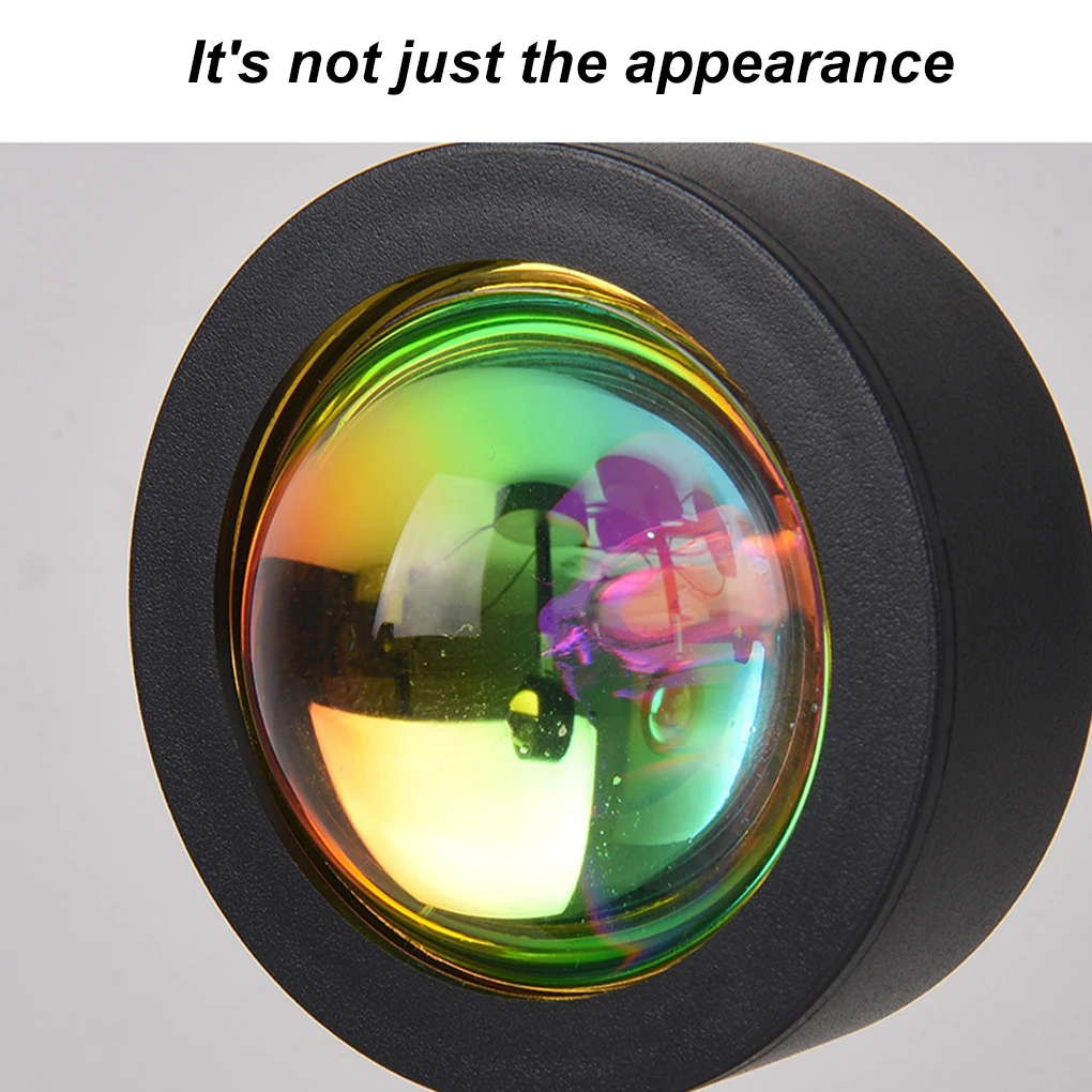 Multi-Color Sunset Projector Lamp USB Rainbow Atmosphere Led Night Light Home Bedroom Coffe shop Background Wall Decoration Lamp
Multi-Color Sunset Projector Lamp USB Rainbow Atmosphere Led Night Light Home Bedroom Coffe shop Background Wall Decoration Lamp