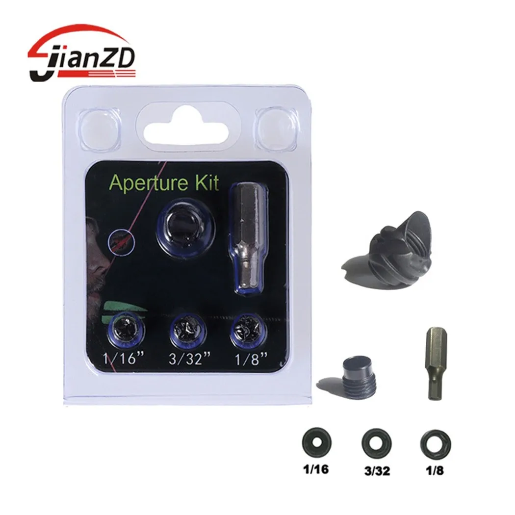Archery Compound Bow Peep Sight Kit 45/37 Degree Bow Peep Sight Hooked Housing 3 Inner Core Aperture Kit Replacement
Archery Compound Bow Peep Sight Kit 45/37 Degree Bow Peep Sight Hooked Housing 3 Inner Core Aperture Kit Replacement
