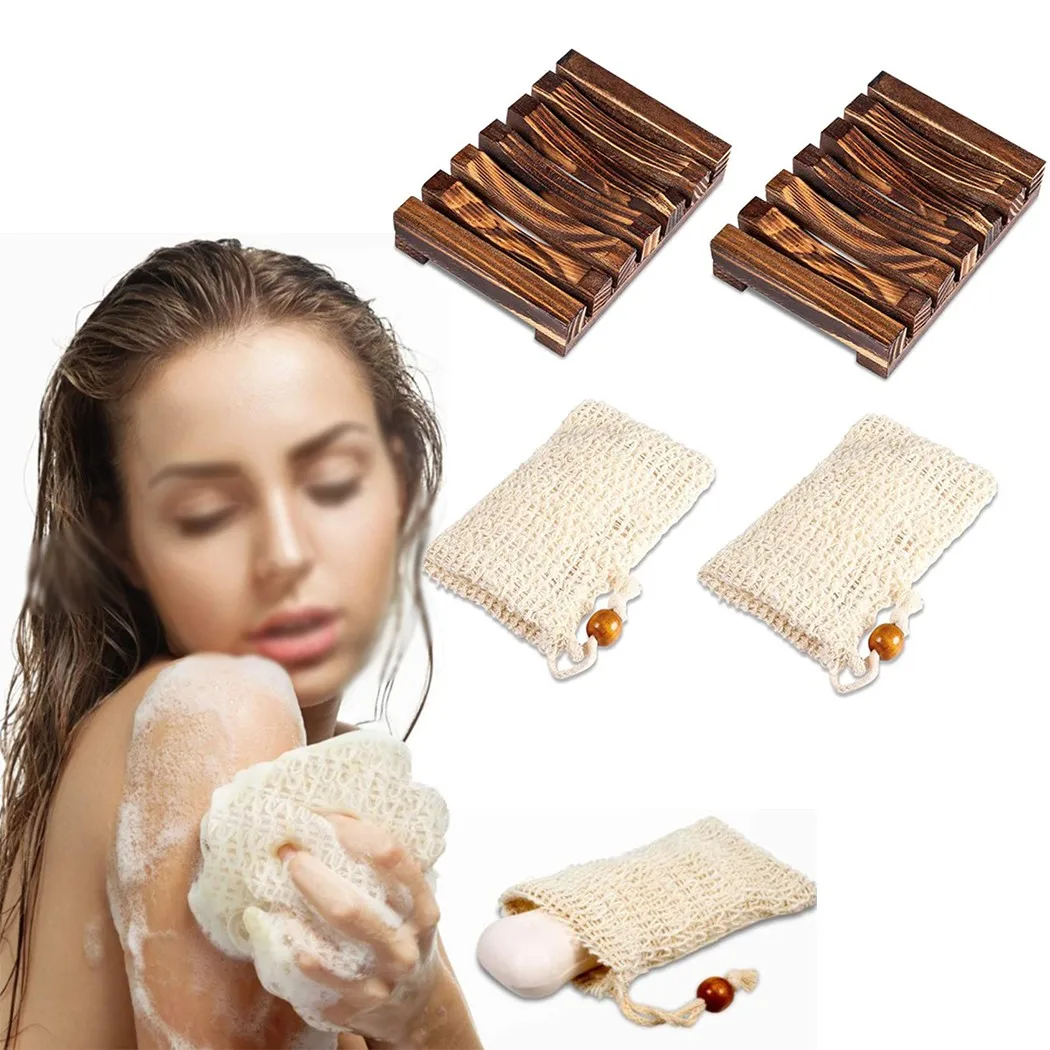 4XSoap Dishes & Soap Bags Natural Handmade Wooden Soap Holders Bathroom Kitchen 4XSoap Dishes & Soap Bags Natural Handmade
4XSoap Dishes & Soap Bags Natural Handmade Wooden Soap Holders Bathroom Kitchen 4XSoap Dishes & Soap Bags Natural Handmade