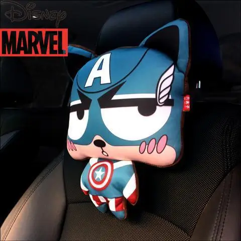 Disney Marvel Captain America Car Headrest Cartoon Cute Creative Neck Pillow Seat Supplies Four Seasons Universal
Disney Marvel Captain America Car Headrest Cartoon Cute Creative Neck Pillow Seat Supplies Four Seasons Universal