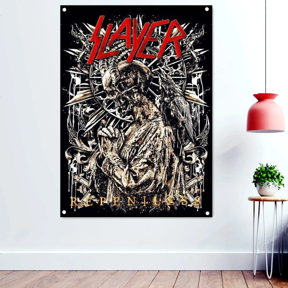 LEPEN LESS Dark Artwork Banners Tapestry Horror Skull Tattoos Posters Macabre Art Background Wall Hanging Hard Rock Music Flags 
LEPEN LESS Dark Artwork Banners Tapestry Horror Skull Tattoos Posters Macabre Art Background Wall Hanging Hard Rock Music Flags