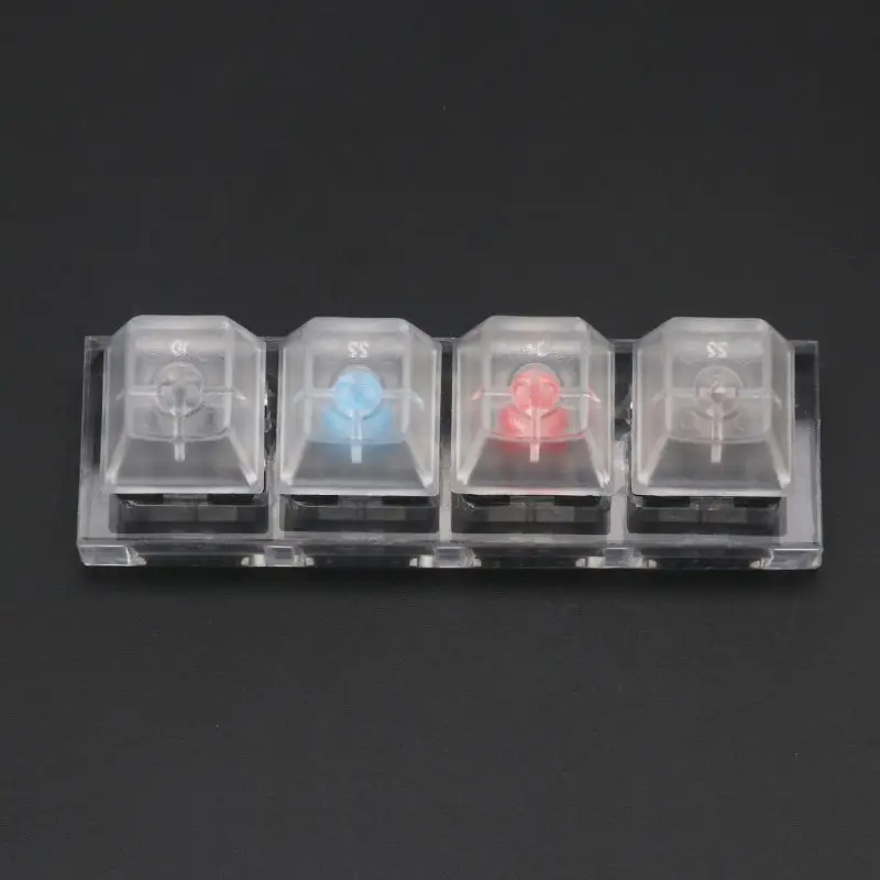 B2RD Gateron MX Switch Acrylic Mechanical Keyboards Switch 4 Translucent Clear Sampler Tester Kit Toys Stress Relief Gifts
B2RD Gateron MX Switch Acrylic Mechanical Keyboards Switch 4 Translucent Clear Sampler Tester Kit Toys Stress Relief Gifts