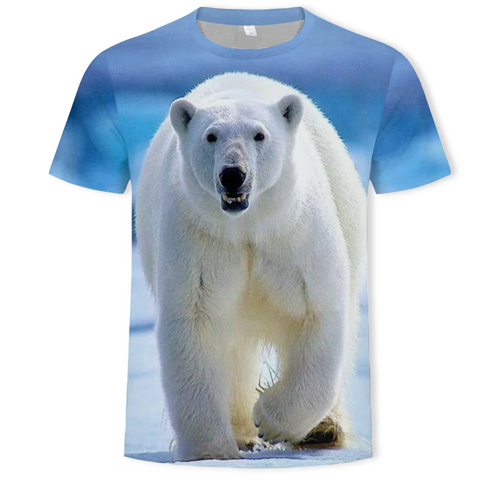 Summer hot sale men's T-shirt 3D printing pattern animal world panda dog casual short-sleeved clothing O-neck top T-shirt
Summer hot sale men's T-shirt 3D printing pattern animal world panda dog casual short-sleeved clothing O-neck top T-shirt