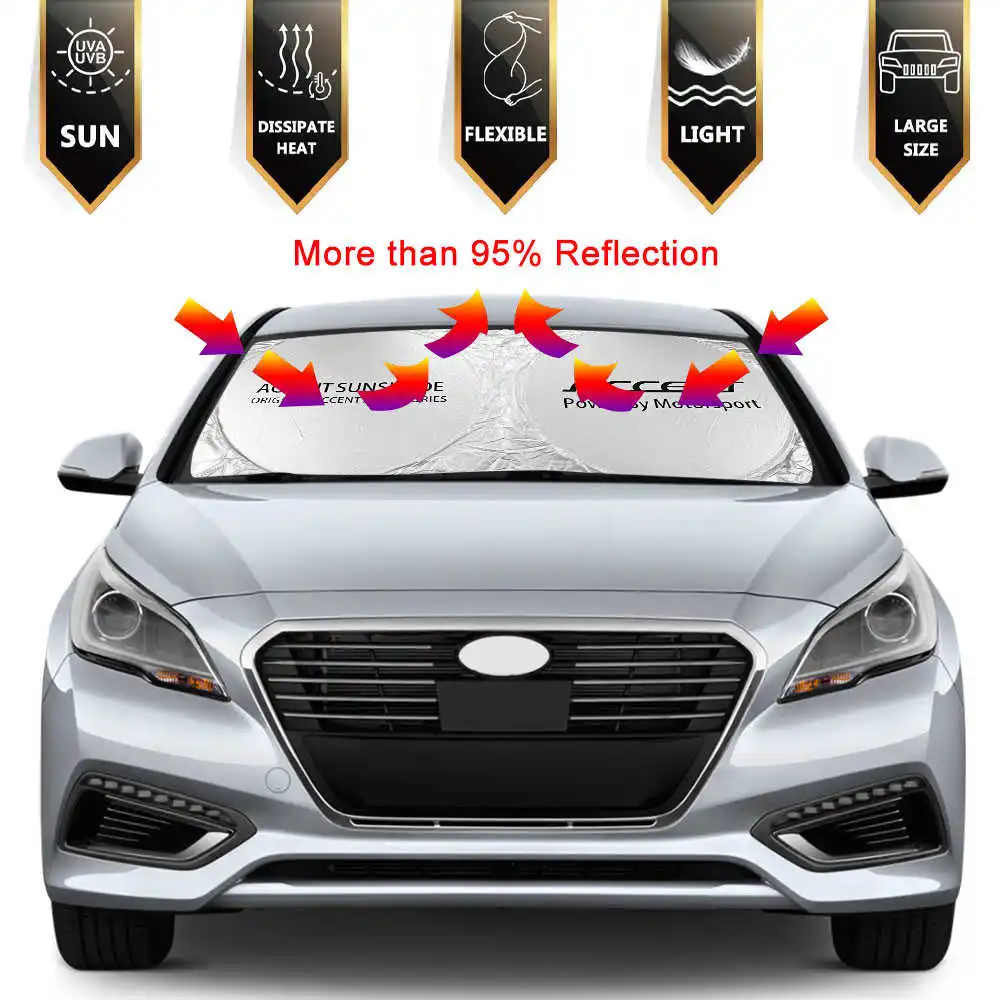 Car Windshield Sun Shade Cover Case For Hyundai IX20 IX25 IX35 Kona Nexo Palisade SantaFe Solaris Sonata Starex Tiburon Venue
Car Windshield Sun Shade Cover Case For Hyundai IX20 IX25 IX35 Kona Nexo Palisade SantaFe Solaris Sonata Starex Tiburon Venue