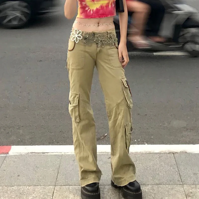 Женские комбинезоны цвета хаки с карманами, новинка 2021, женские брюки с высокой талией, тонкие плетеные повседневные брюки
Женские комбинезоны цвета хаки с карманами, новинка 2021, женские брюки с высокой талией, тонкие плетеные повседневные брюки