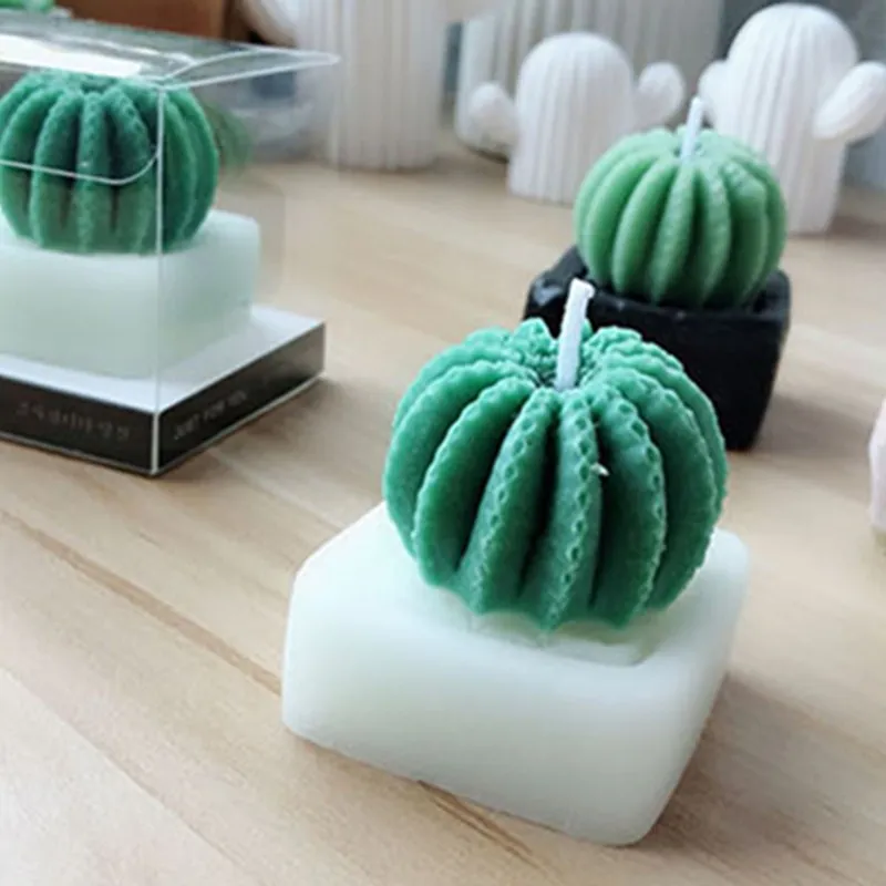 Round Cactus Silicone Mold DIY Chocolate Mold Baking Pan Candle Holder Gypsum Clay Mold Kitchen Accessories
Round Cactus Silicone Mold DIY Chocolate Mold Baking Pan Candle Holder Gypsum Clay Mold Kitchen Accessories