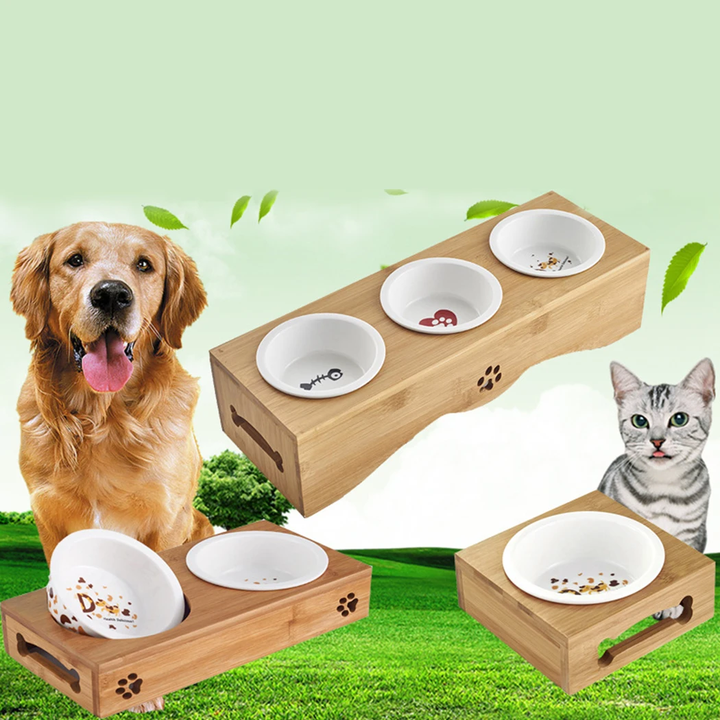 Legendog Double Single Dog Bowls For Pet Cat Puppy Ceramic Bamboo Rack Food Water Bowl Feeder Pet Cats Feeding Dishes Dogs Bowl
Legendog Double Single Dog Bowls For Pet Cat Puppy Ceramic Bamboo Rack Food Water Bowl Feeder Pet Cats Feeding Dishes Dogs Bowl