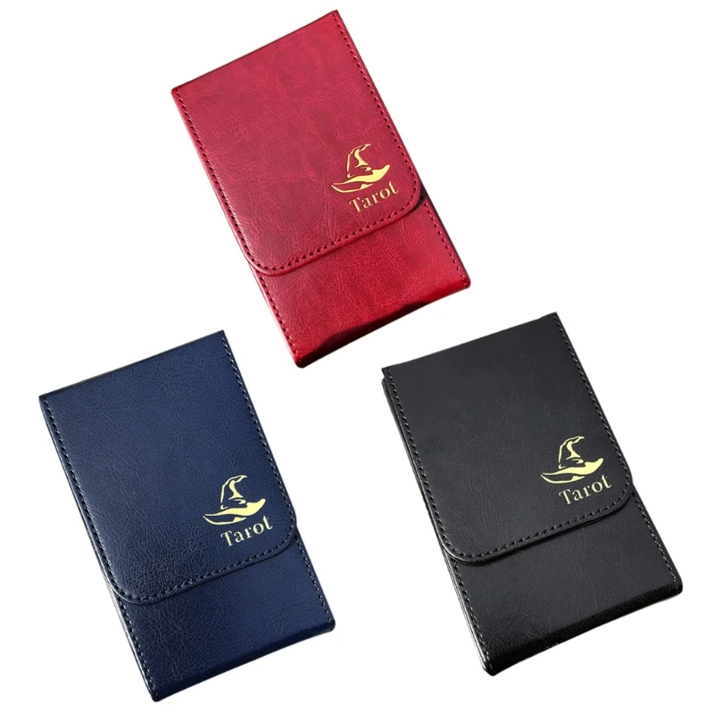 N58B Portable Tarot Card Storage Box Double Leather Collection Board Game Poker Case
N58B Portable Tarot Card Storage Box Double Leather Collection Board Game Poker Case