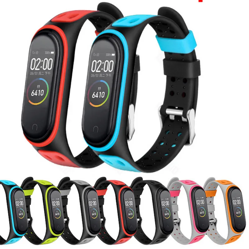 Suitable for XiaoMi band 4 3 5 6 nfc bracelet wristband fashion color breathable silicone for Mi 4 Bnad Strap Silicone Bracelet
Suitable for XiaoMi band 4 3 5 6 nfc bracelet wristband fashion color breathable silicone for Mi 4 Bnad Strap Silicone Bracelet