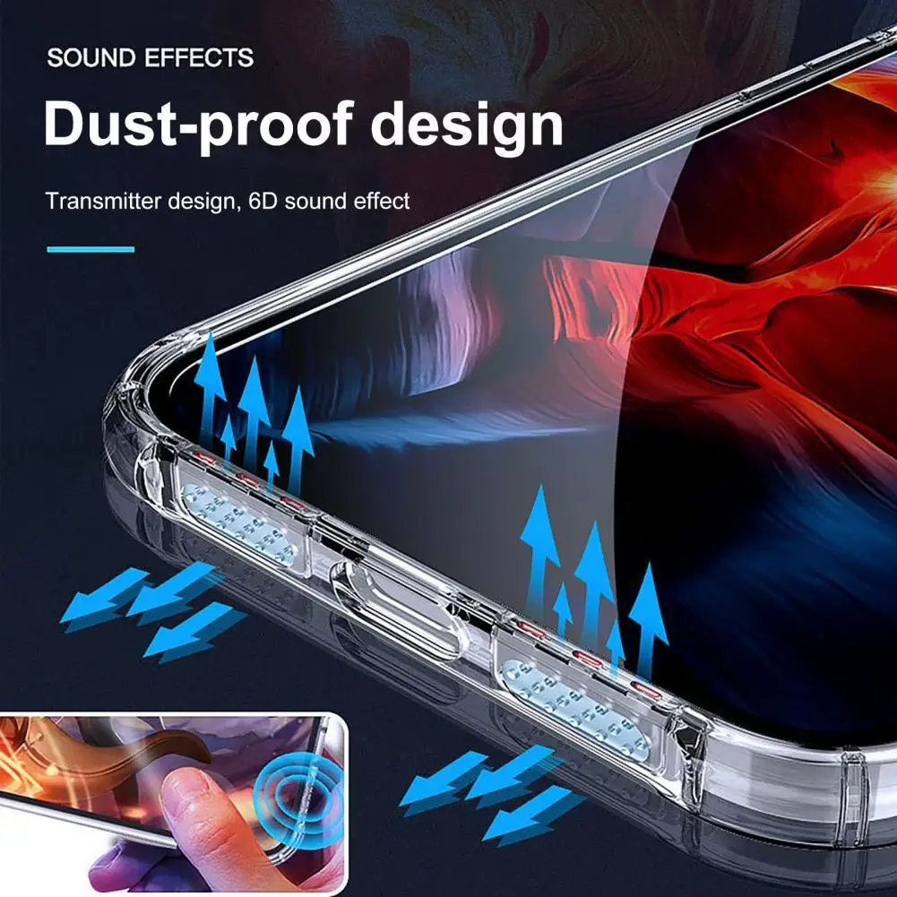 Anti-scratch Ergonomic Mobile Phone Four Air Bags Ultra-thin Back Cover for iPhone 13 Mini/13/13 Pro/13 Pro Max
Anti-scratch Ergonomic Mobile Phone Four Air Bags Ultra-thin Back Cover for iPhone 13 Mini/13/13 Pro/13 Pro Max
