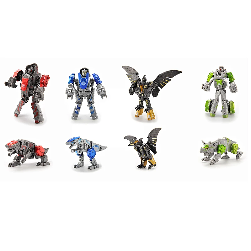 4 In 1 Transformation Robot Toy Dinobot Combiner Dinosaur Dinozords Assembled Deformation Figures Children Gifts HF9989-6
4 In 1 Transformation Robot Toy Dinobot Combiner Dinosaur Dinozords Assembled Deformation Figures Children Gifts HF9989-6