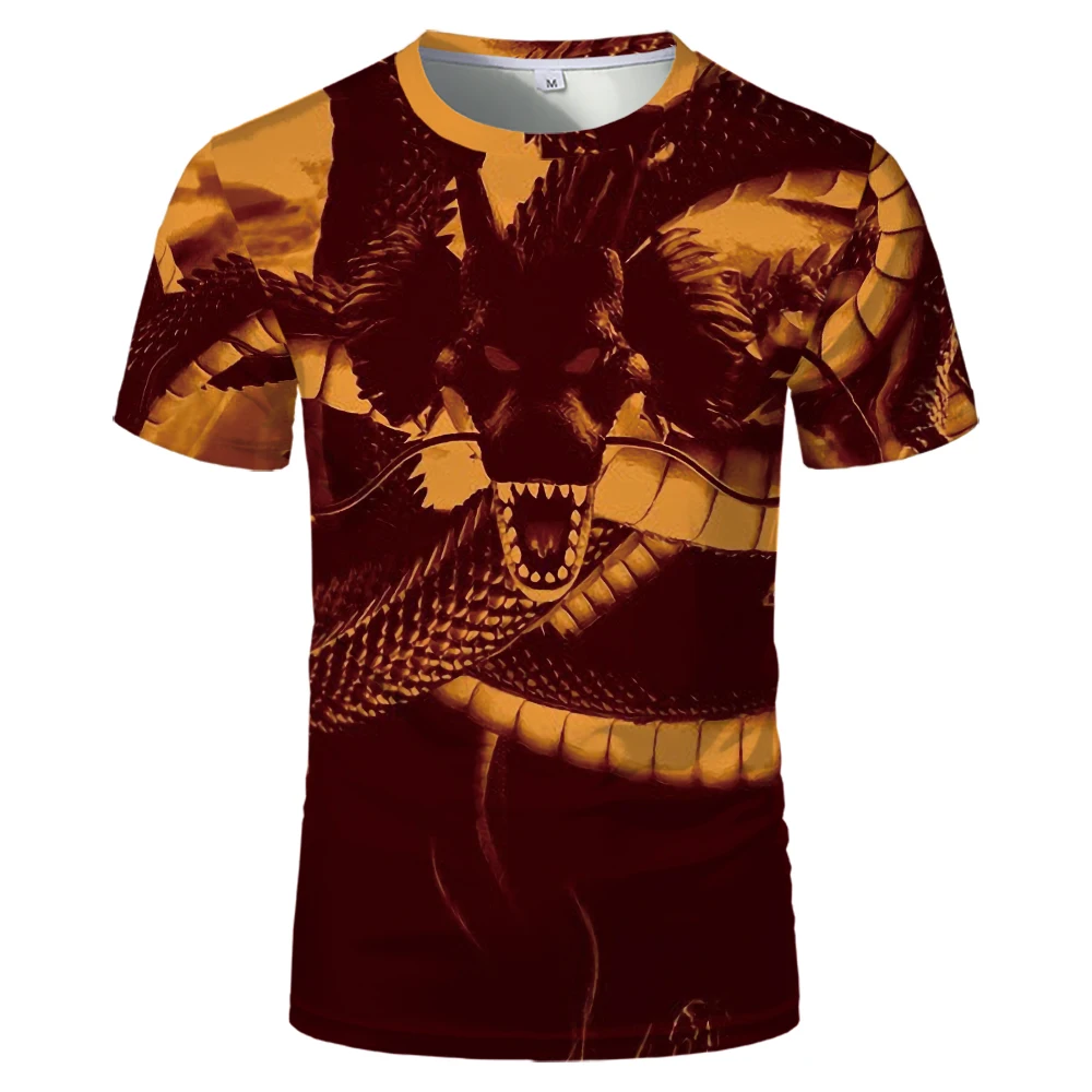 2021 Summer Chinese Dragon T shirt Men Streetwear O Neck Short Sleeve Tees Tops Punk Style Male Clothes Casual 3D Print Tshirt
2021 Summer Chinese Dragon T shirt Men Streetwear O Neck Short Sleeve Tees Tops Punk Style Male Clothes Casual 3D Print Tshirt
