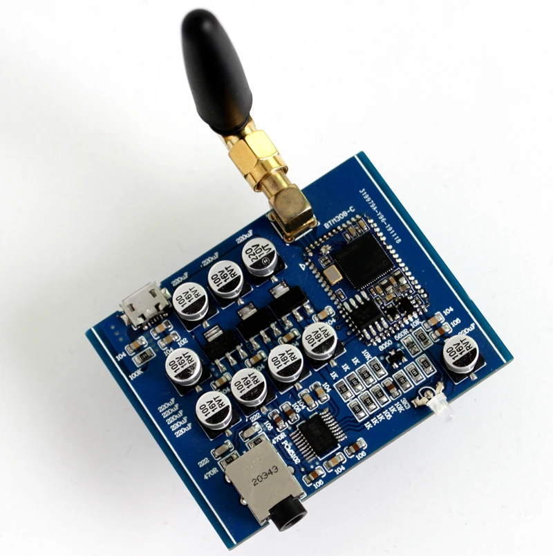 61*49 мм CSRA64215 Bluetooth 4,2 (Поддержка Aptx-ll) Мини-плата DC5V 1A диапазон приема 10 метров Роскошная плата
61*49 мм CSRA64215 Bluetooth 4,2 (Поддержка Aptx-ll) Мини-плата DC5V 1A диапазон приема 10 метров Роскошная плата