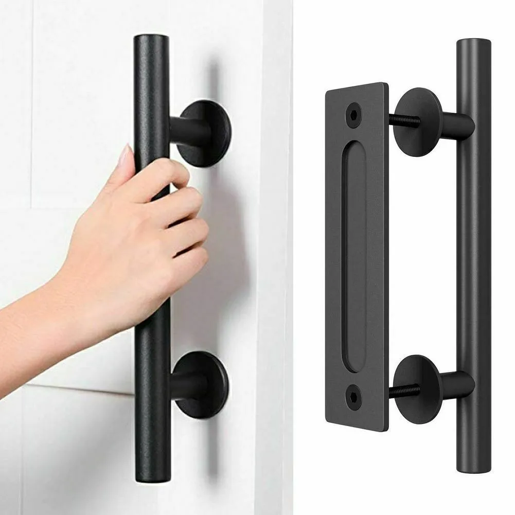 12" Barn Door Handle Sliding Flush Pull Wood Door Gate Furniture Hardware Stainless Steel For Cabinet Cupboard Interior Door
12" Barn Door Handle Sliding Flush Pull Wood Door Gate Furniture Hardware Stainless Steel For Cabinet Cupboard Interior Door