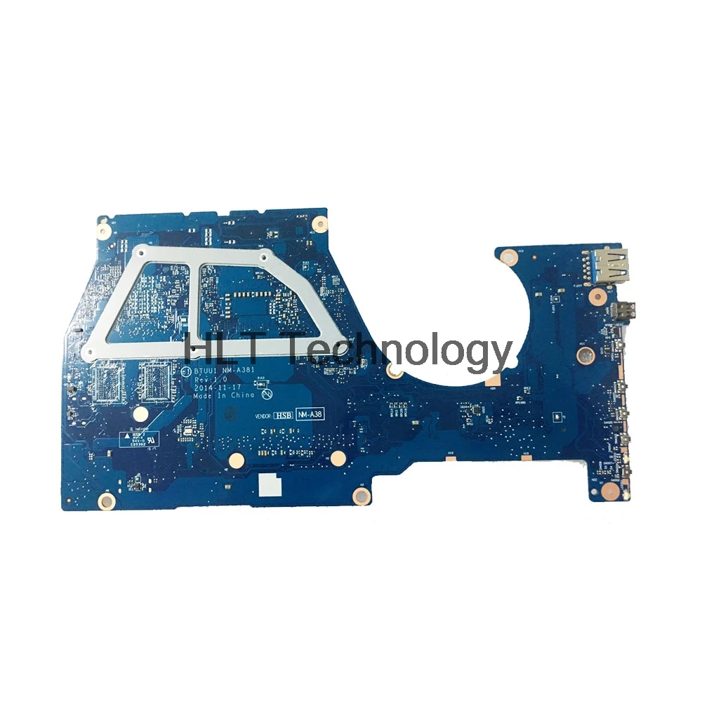 Laptop motherboard For Lenovo yoga 3 14 BTUU1 NM-A381 5B20K78777 I3-5005U CPU DDR3L MAIN BOARD
Laptop motherboard For Lenovo yoga 3 14 BTUU1 NM-A381 5B20K78777 I3-5005U CPU DDR3L MAIN BOARD