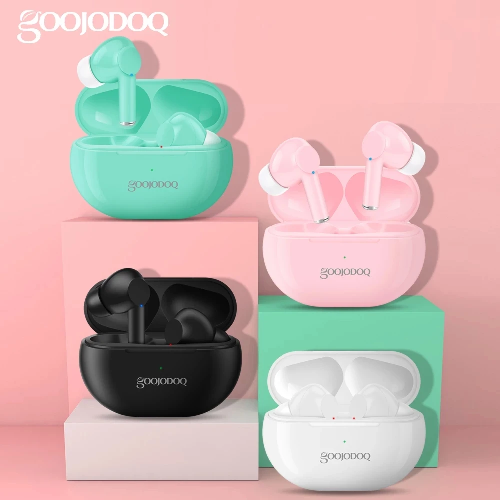 GOOJODOQ True Wireless Earbuds TWS Bluetooth Earphone 5.0 with Charger Box Sports Earhook Bluetooth Headphone for iPhone Xiaomi
GOOJODOQ True Wireless Earbuds TWS Bluetooth Earphone 5.0 with Charger Box Sports Earhook Bluetooth Headphone for iPhone Xiaomi