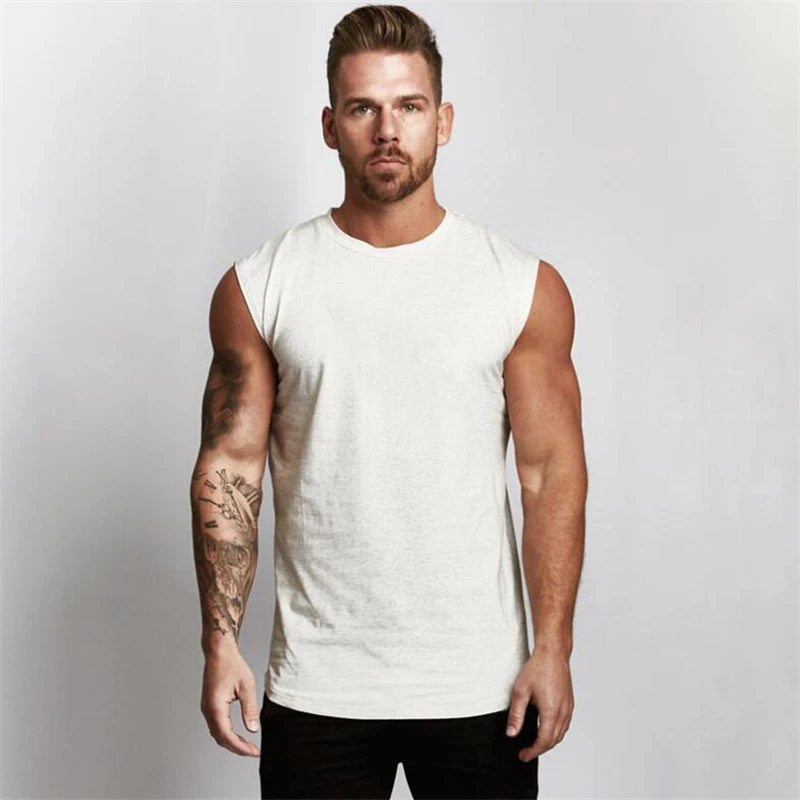 2021 Summer Newest Brand Mens Curved Hem Solid Color Gyms Stringers Vest Bodybuilding Clothing Fitness Man Tanks Tops
2021 Summer Newest Brand Mens Curved Hem Solid Color Gyms Stringers Vest Bodybuilding Clothing Fitness Man Tanks Tops