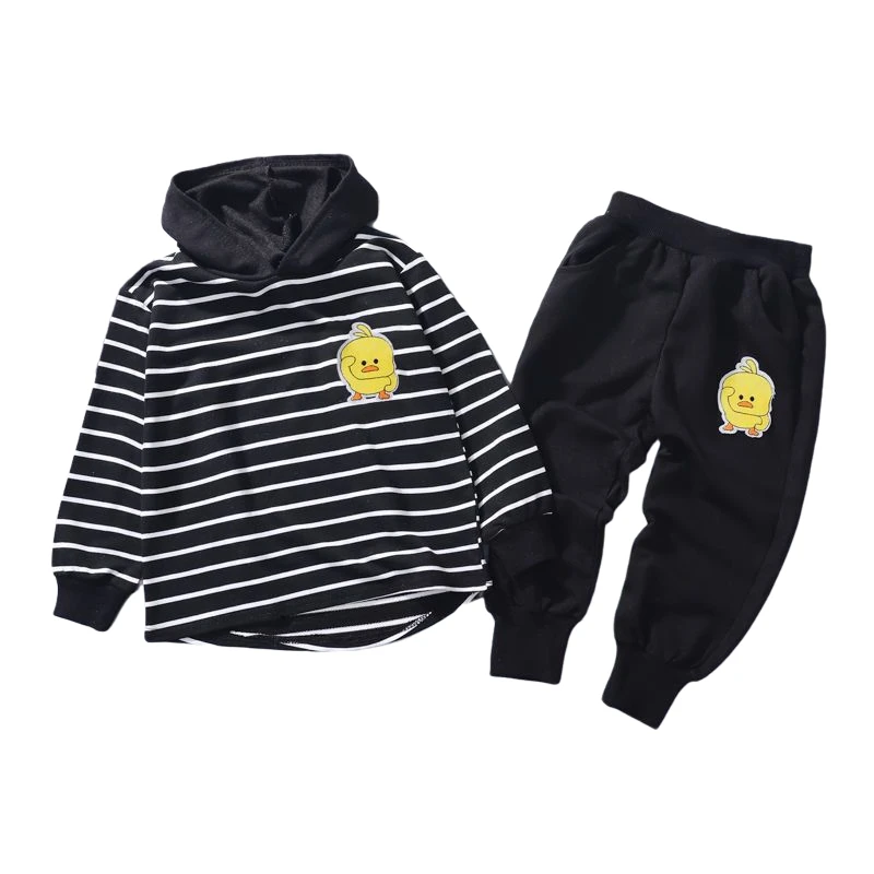 Spring Autumn Children Boy 3-8 Years Clothes Sets 2021 Stripe Cotton Hoodies Sweatshirt + Pants 2Pc Kids Suit Jacket Tracksuits
Spring Autumn Children Boy 3-8 Years Clothes Sets 2021 Stripe Cotton Hoodies Sweatshirt + Pants 2Pc Kids Suit Jacket Tracksuits