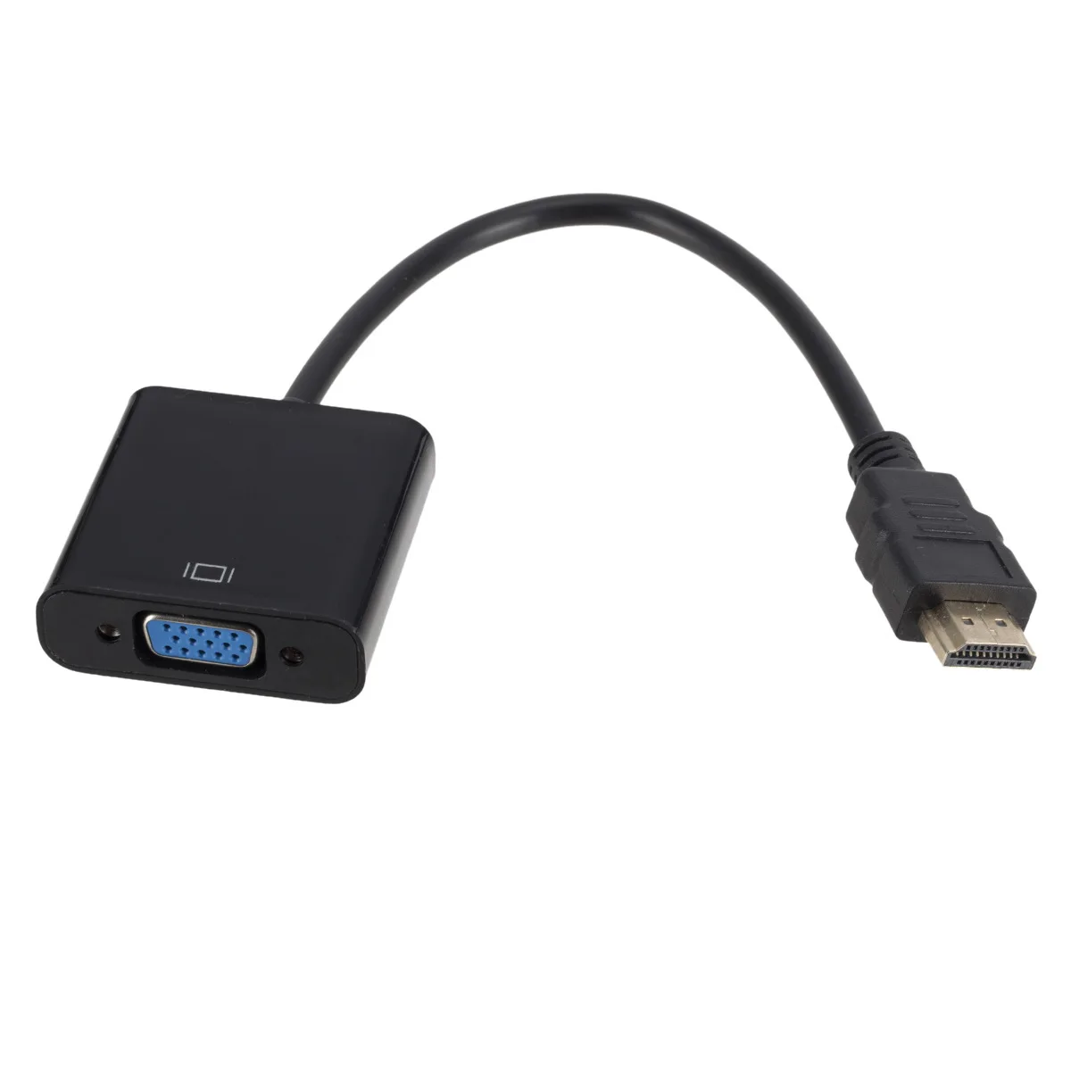 HDMI compatible VGA adapter DAC cable 1080p for PC Laptop TV box to projector display HDTV
HDMI compatible VGA adapter DAC cable 1080p for PC Laptop TV box to projector display HDTV