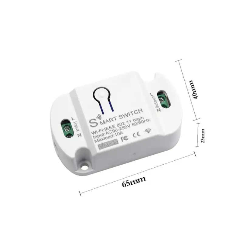 New Tuya/Smart Life Wifi Smart Switch Timer Wireless Switches Smart Home Automation Compatible with Tuya Alexa Google Home
New Tuya/Smart Life Wifi Smart Switch Timer Wireless Switches Smart Home Automation Compatible with Tuya Alexa Google Home
